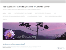 Tablet Screenshot of nao-dualidade.com